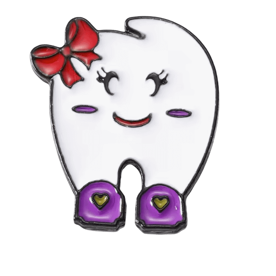 Tooth Girlie Pin